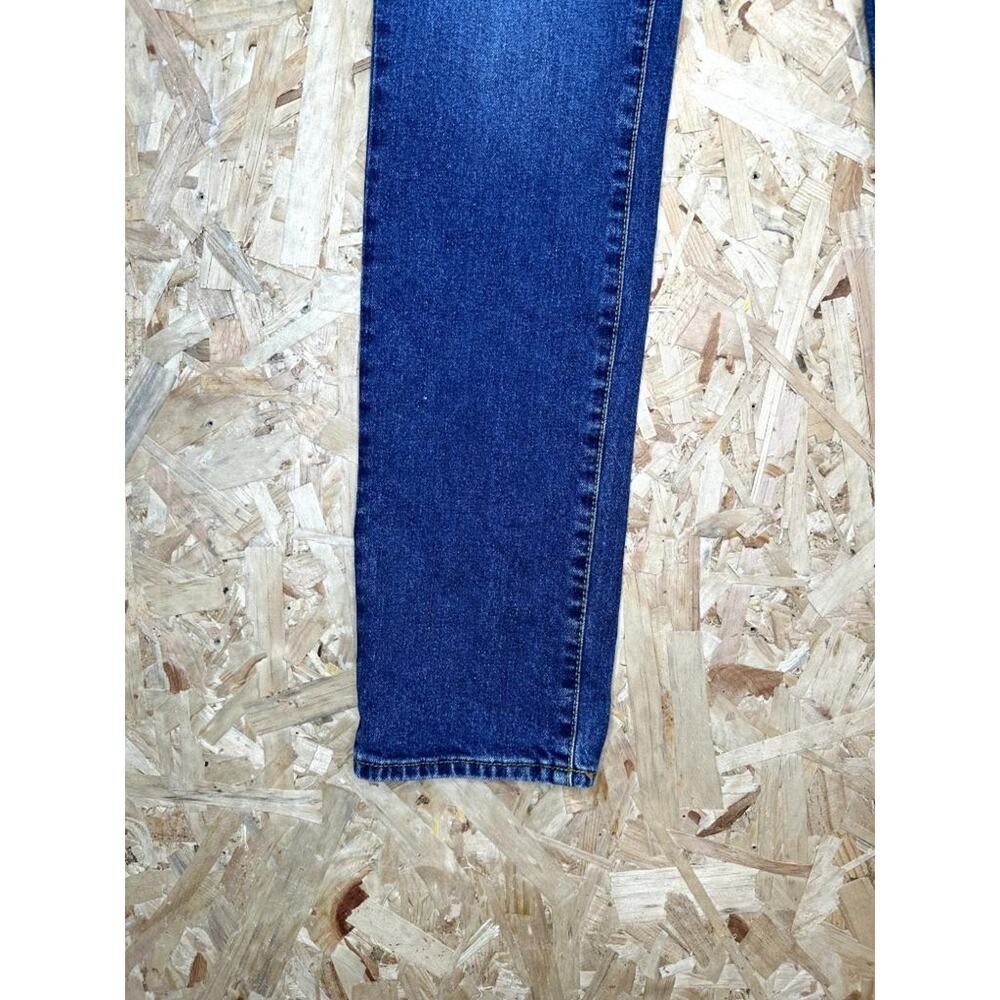 Guess Slim Straight Jeans Womens Size 26 Blue Denim High Rise Stretch - Picture 2 of 14